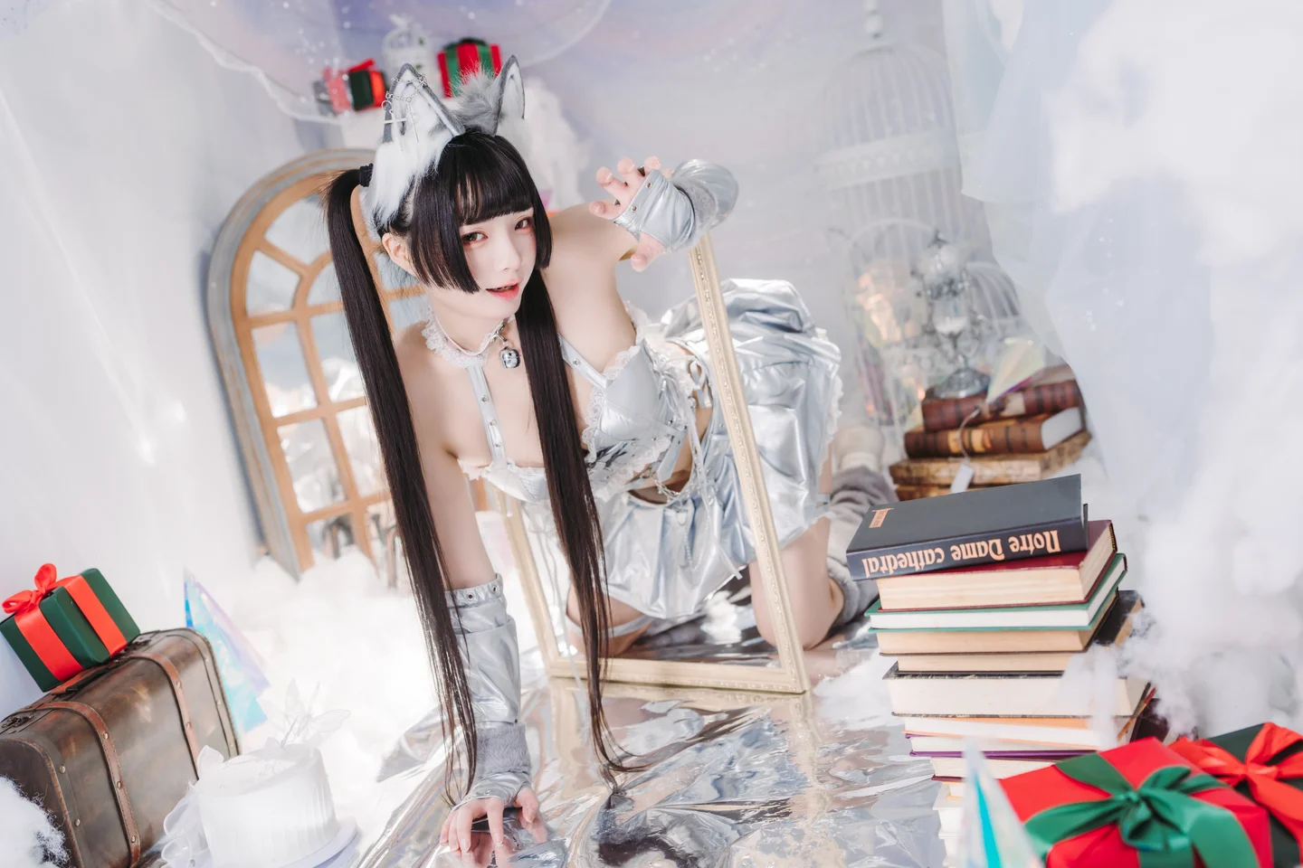 落落Raku - No.058 Malymoon銀狐 [19P-328MB] tg@simisebaisi 【丝足阁】007.webp